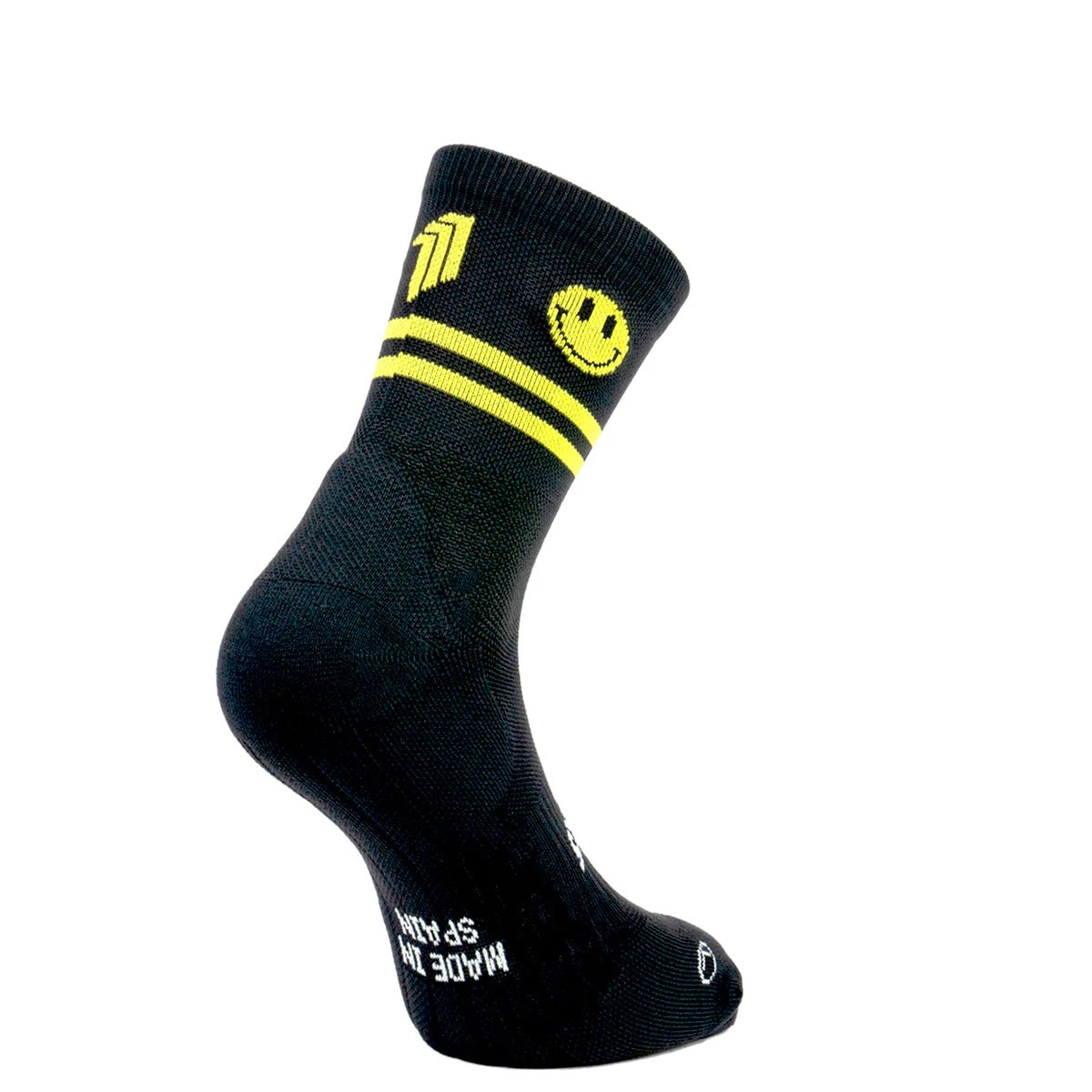 SPORCKS - HAPPY RUN BLACK - RUN ULTRALIGHT SOCKS