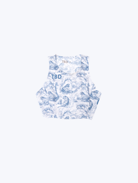 TBD x Kerenina Sunny - Crop Top Singlet