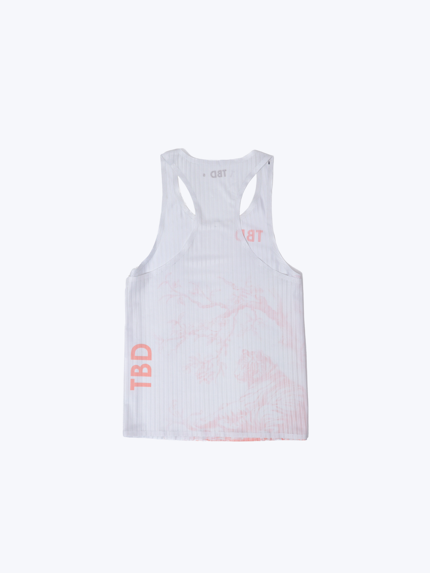 TBD x Kerenina Sunny - Singlet White Pink