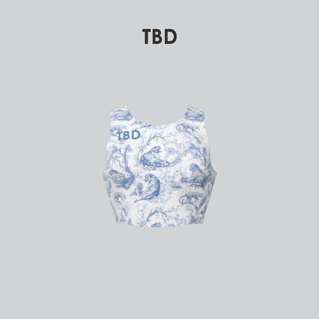 TBD x Kerenina Sunny - Crop Top Singlet