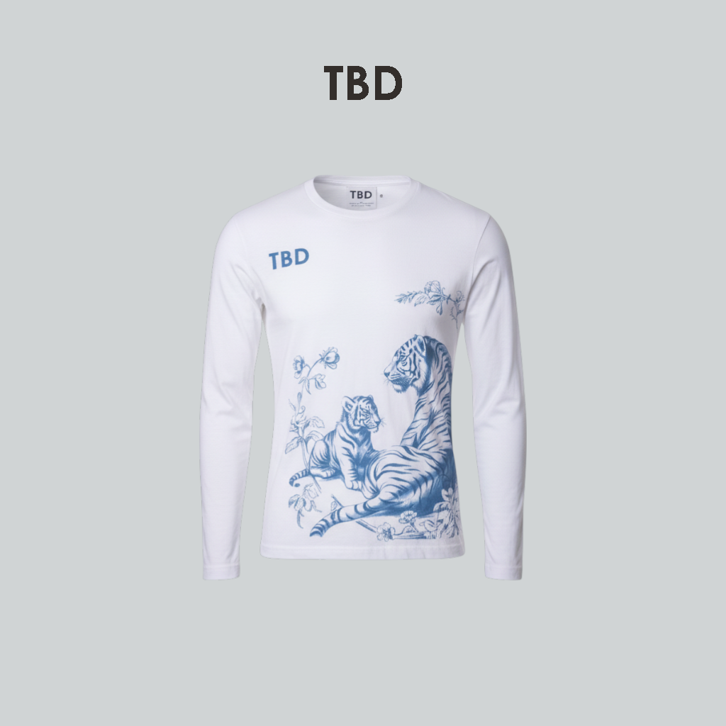 TBD x Kerenina Sunny - Longsleeve White Tiger