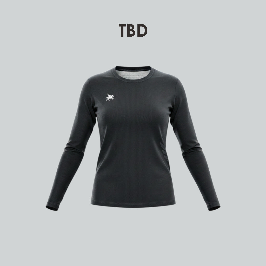 Pegasus By TBD - Longsleeve Female Basic Black