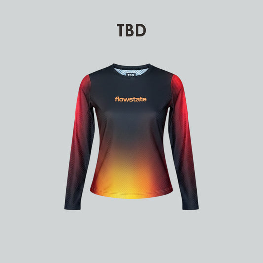 TBD Flowstate Collection - Longsleeve Female Redline Flow