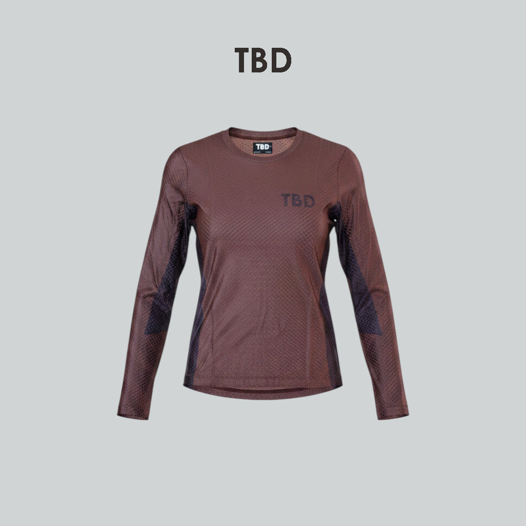 TBD Recode Collection - Longsleeve Brown Noise Female