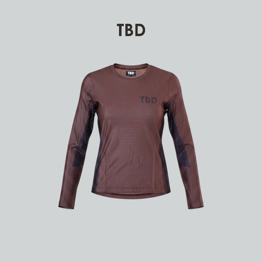 TBD Recode Collection - Longsleeve Brown Noise Female