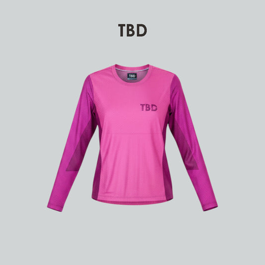 TBD Recode Collection - Longsleeve Pink Noise Female