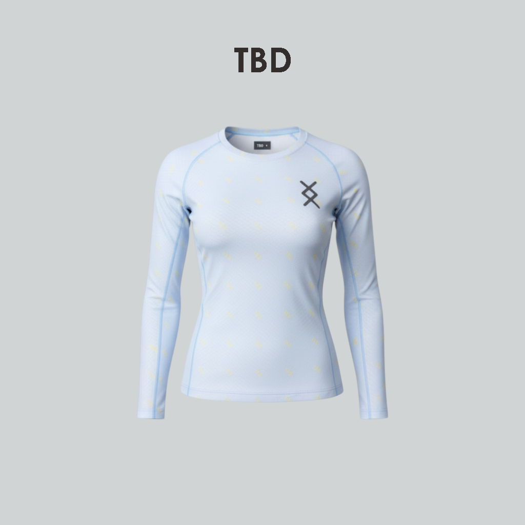 TBD Performance - Longsleeve Inguz Baby Blue Women