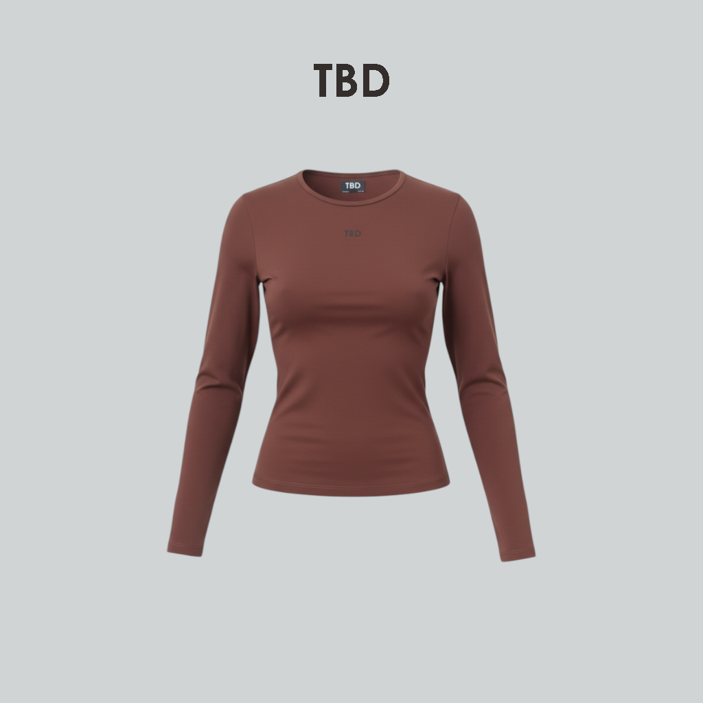 TBD Athleisure - Longsleeve Inguz Brown Women