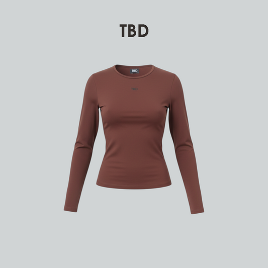 TBD Athleisure - Longsleeve Inguz Brown Women