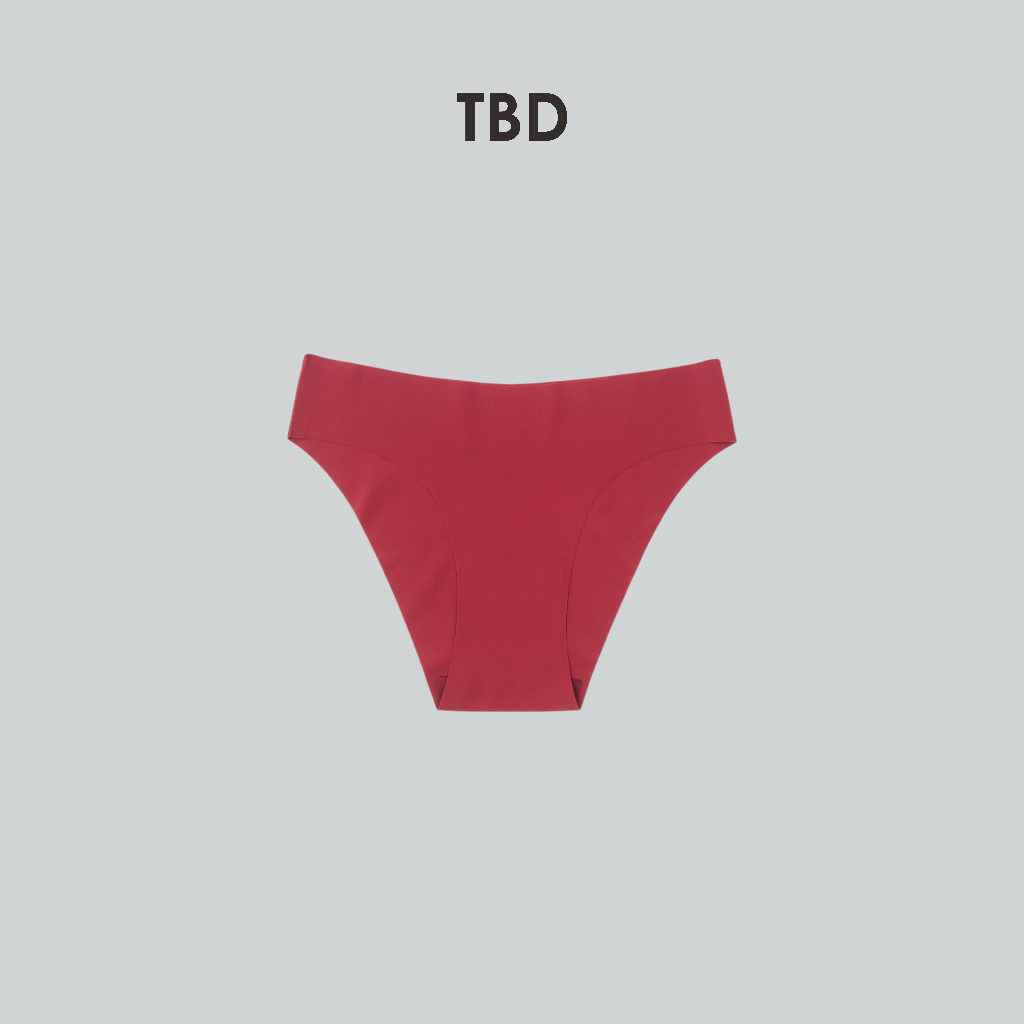 TBD Underwear - Seamless Panty Red