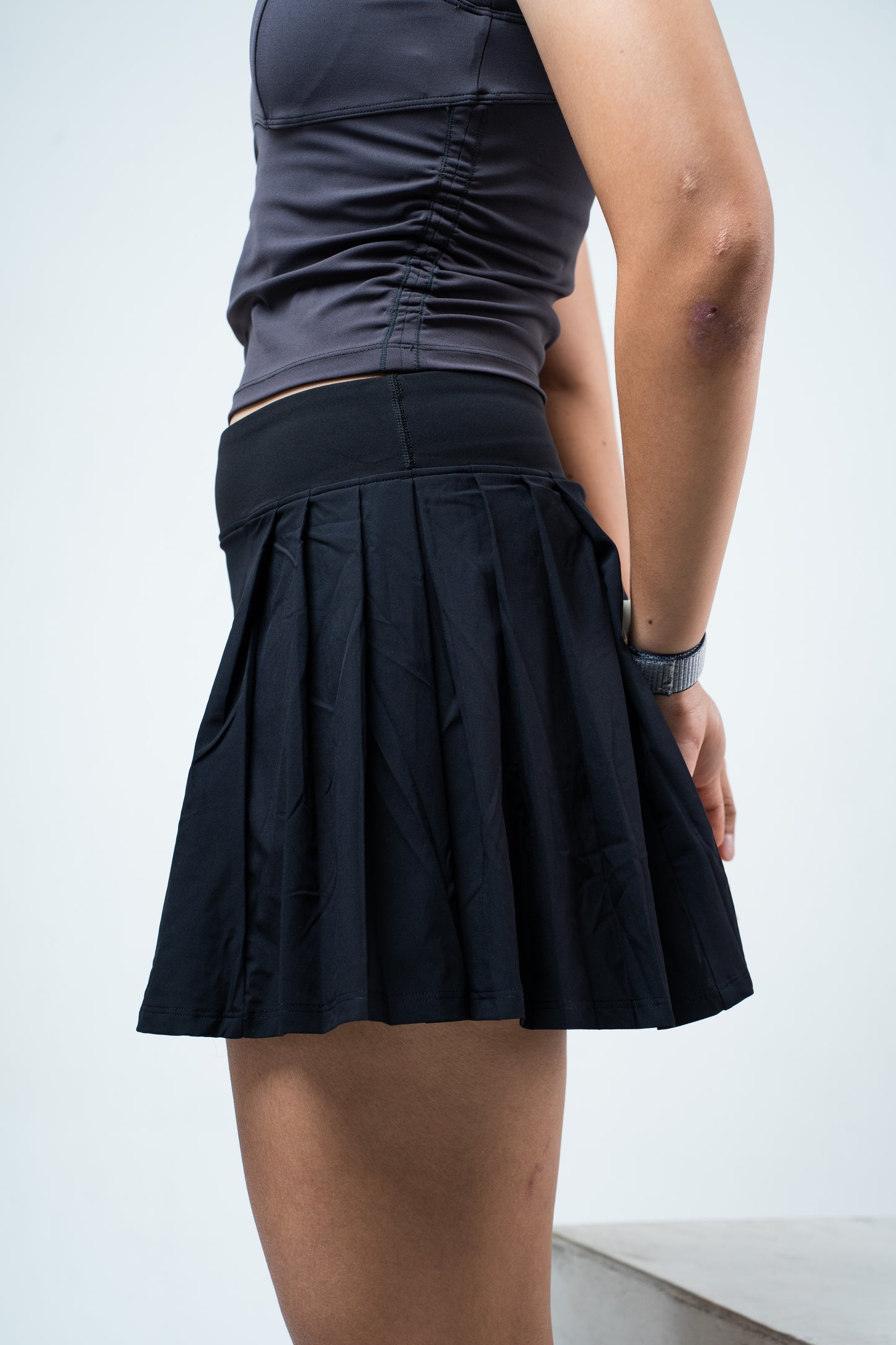 TBD Athleisure - Crop Top Aeris Grey