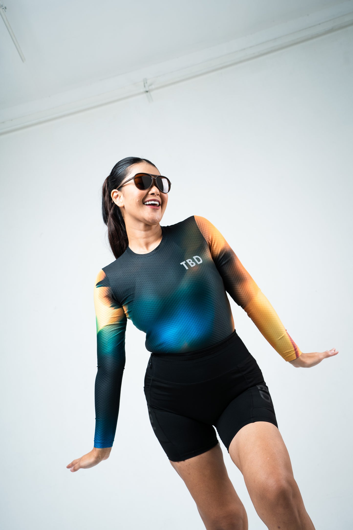 TBD x Ayu - Longsleeve Blue Rush