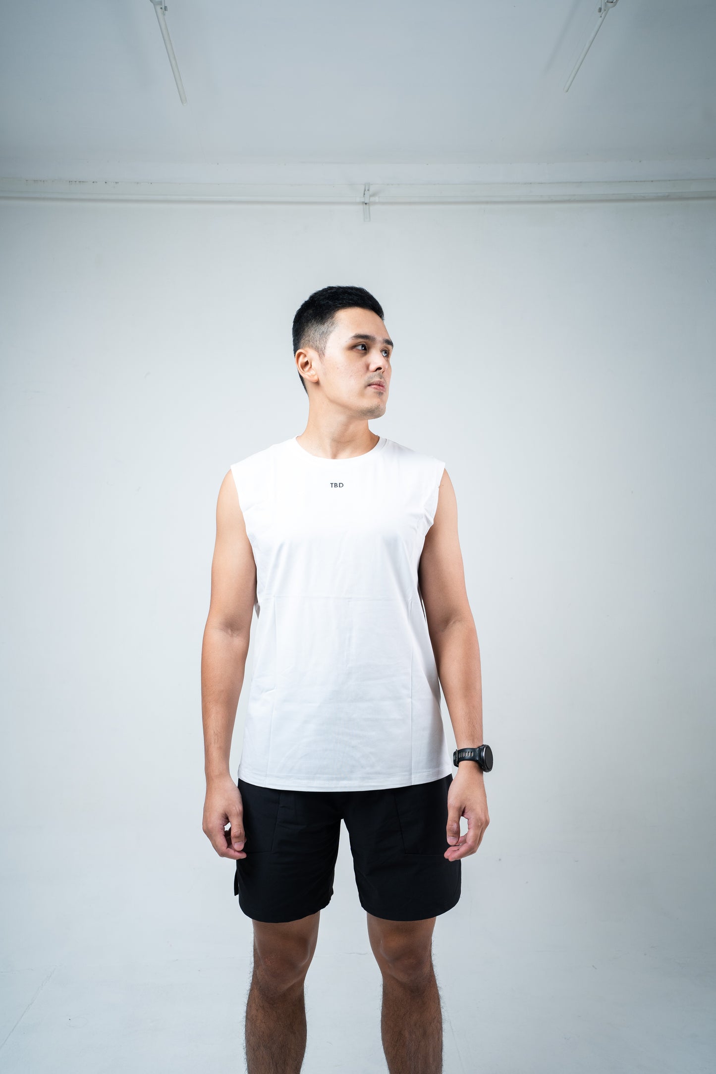 TBD Athleisure - Muscle Tee White Men
