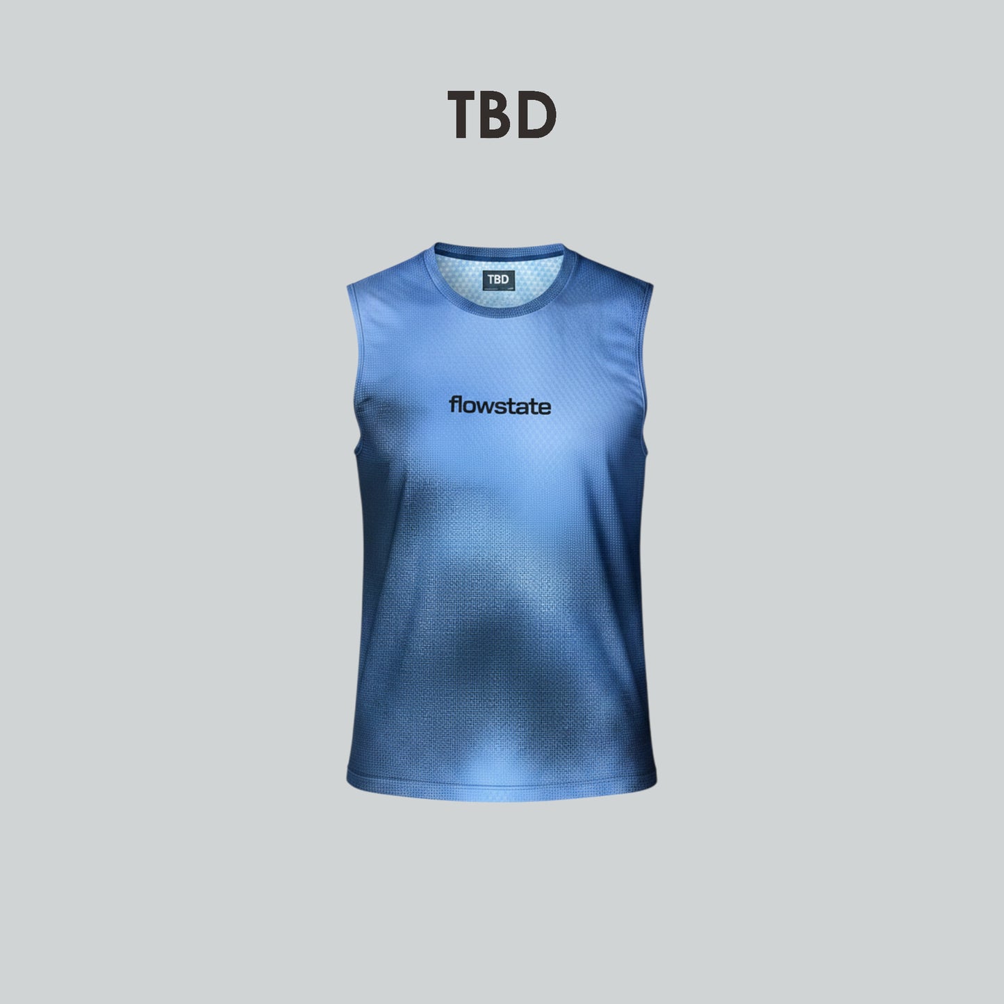 TBD Flowstate Collection - Muscle Tee Unisex Aether Flow