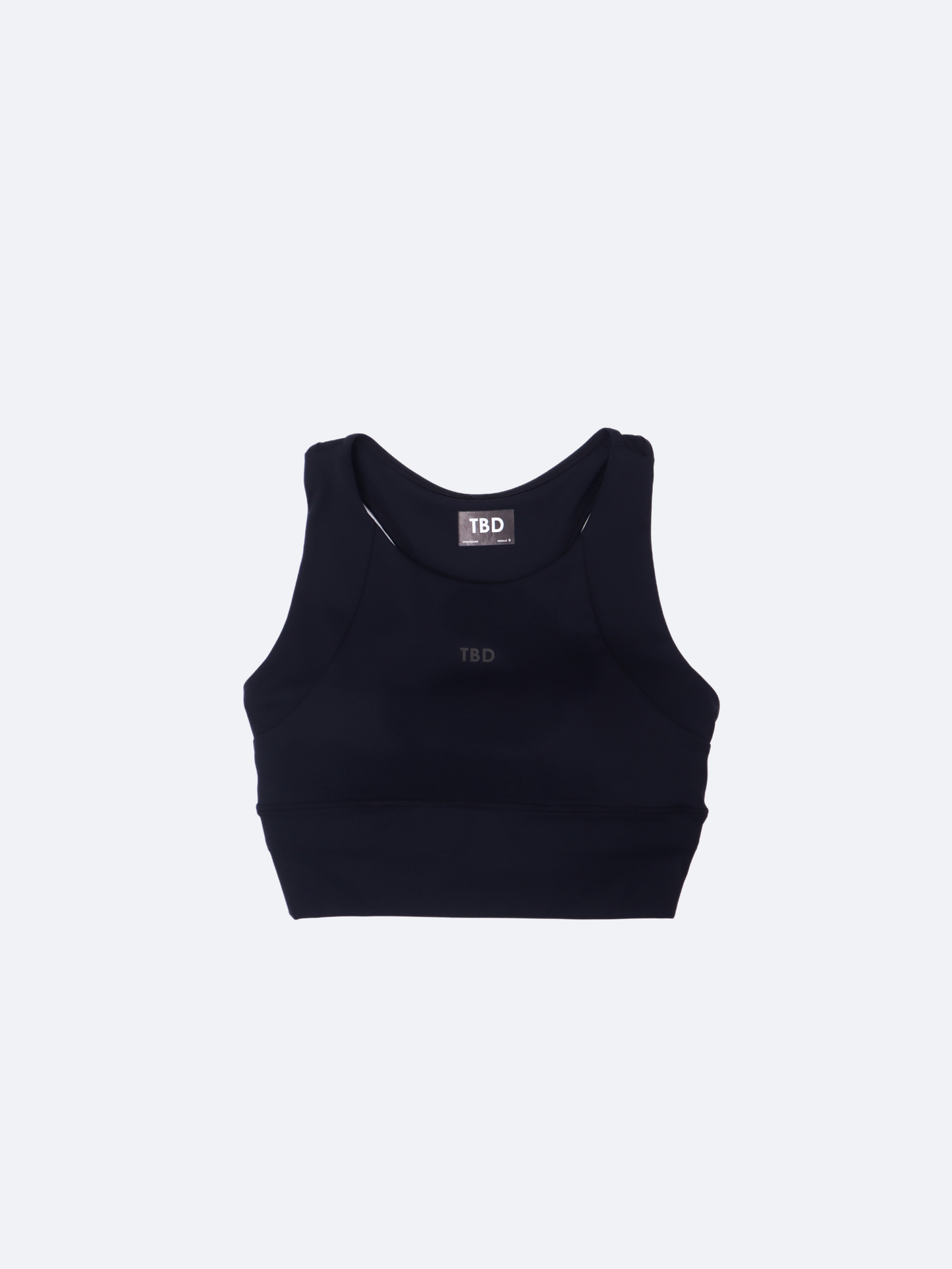TBD Athleisure - Crop Top Nexa Black