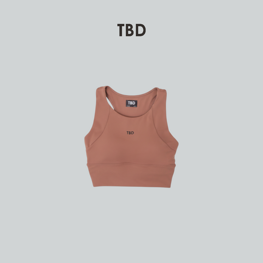 TBD Athleisure - Crop Top Nexa Beige