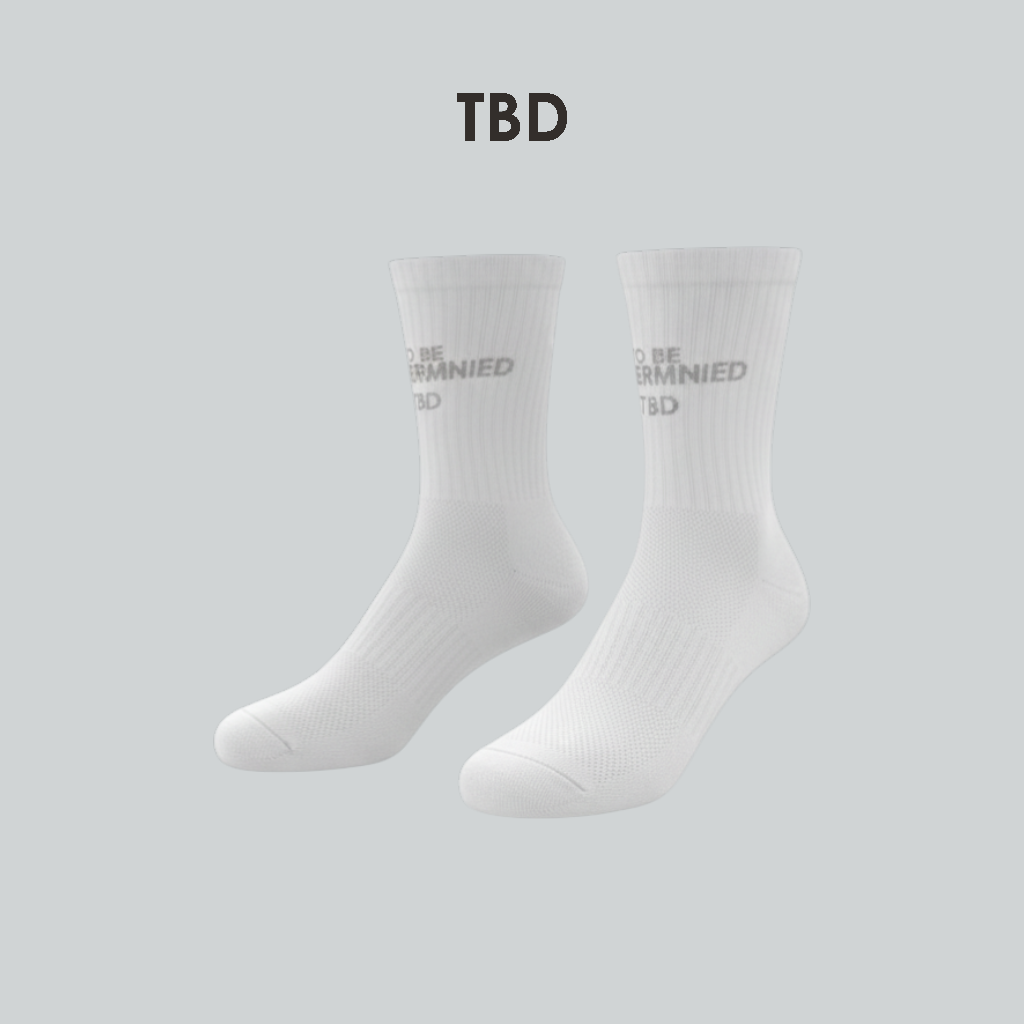 TBD Performance Socks - White