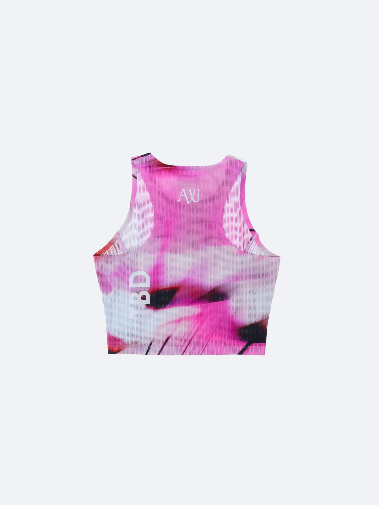 TBD x Ayu - Pink Bloom Crop Top