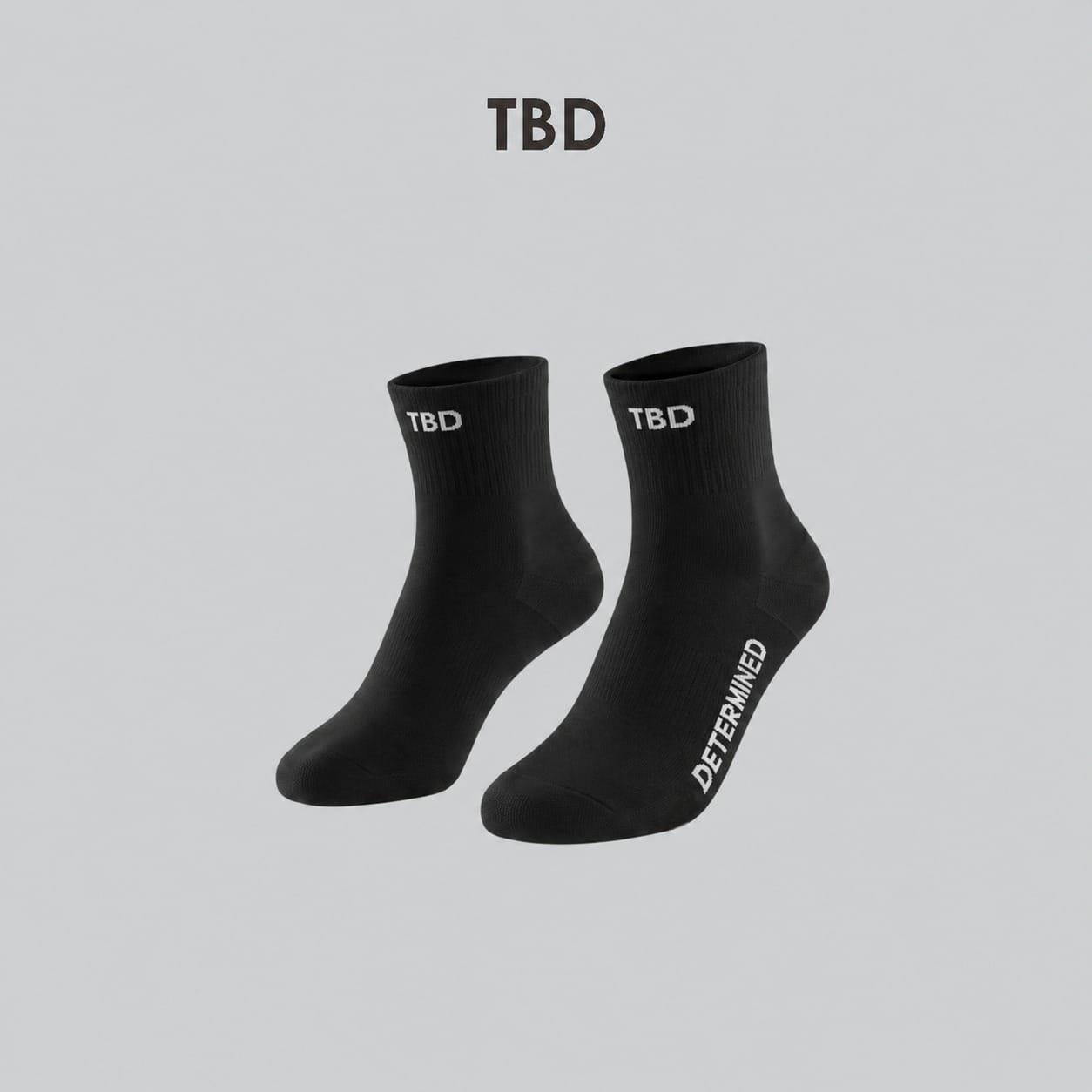 TBD Flowstate Collection - Quarter Crew Socks