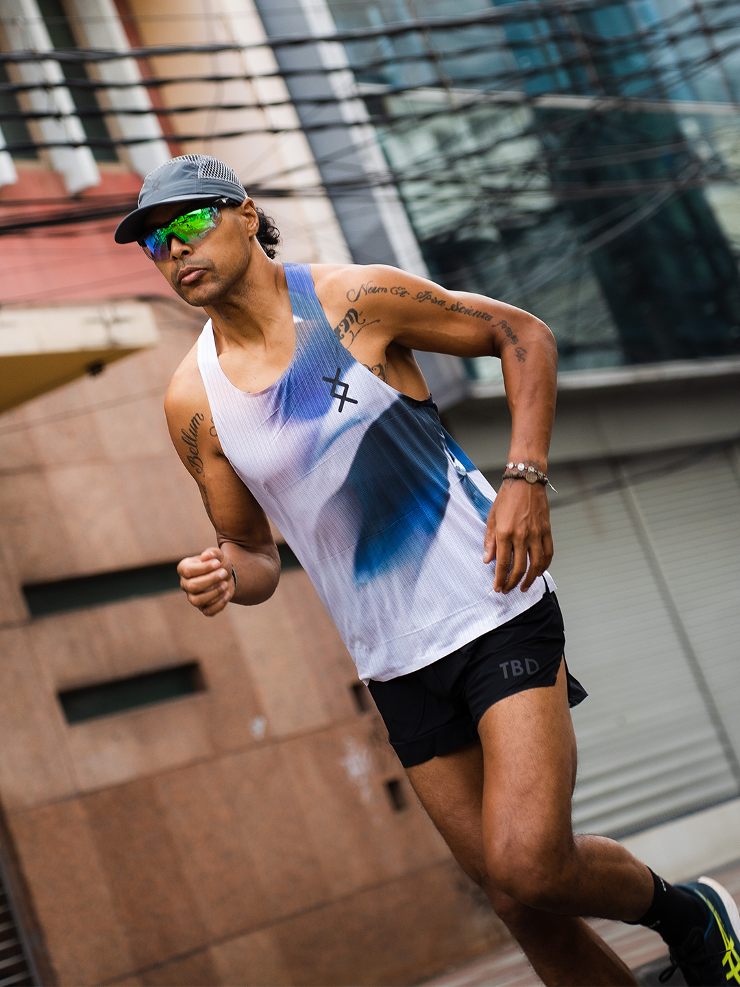 TBD Performance - Singlet Inguz Blue Horizon Men