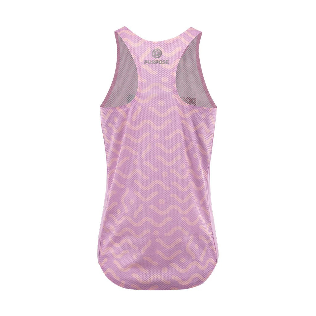 PURPOSE -  WOMEN Hypermesh™ PRO Running Singlet - Blush