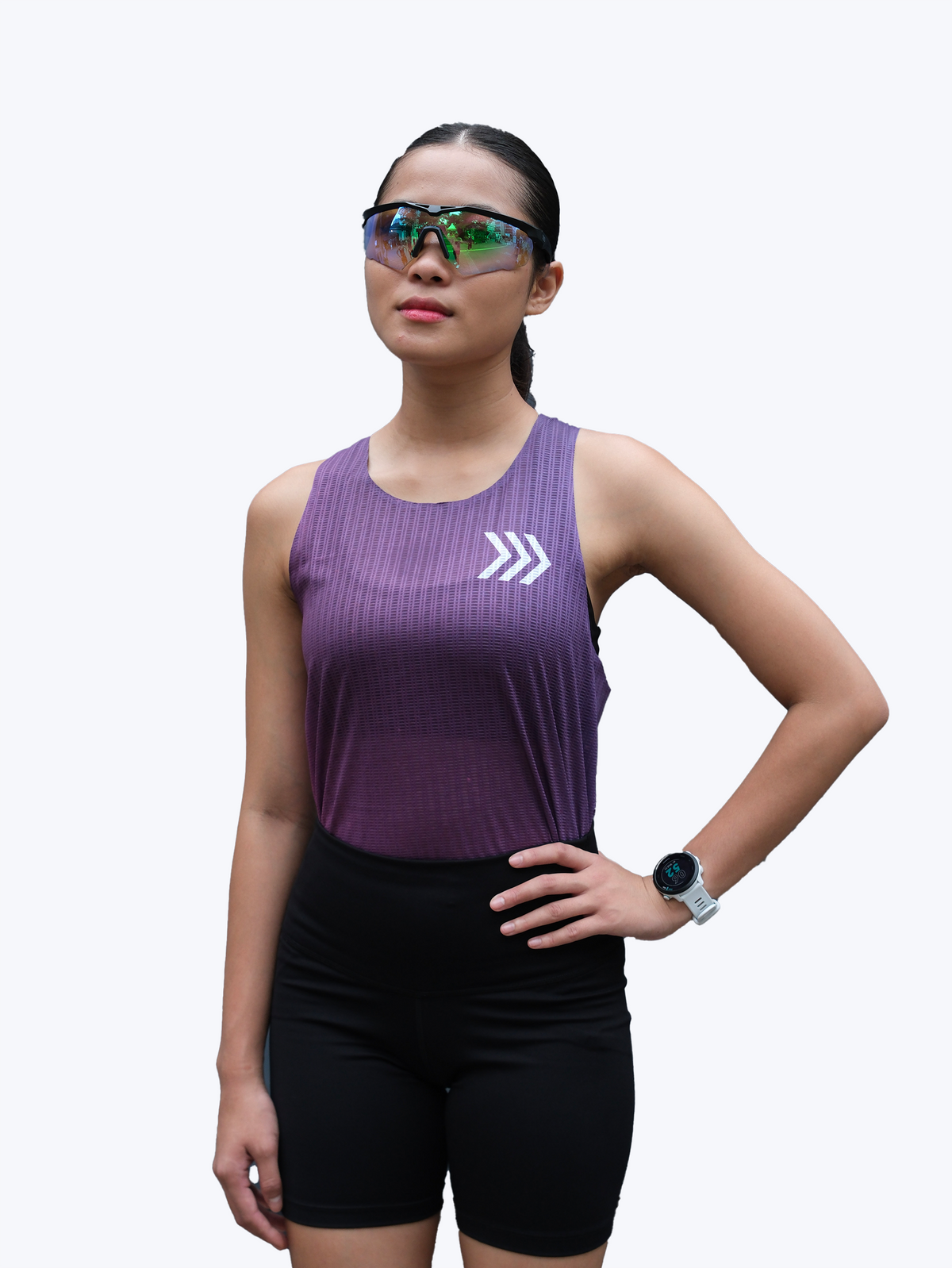 Forward Collection. Amazon Collection TBD Forward Collection - Singlet - Smoke Pink – Elite Essentials