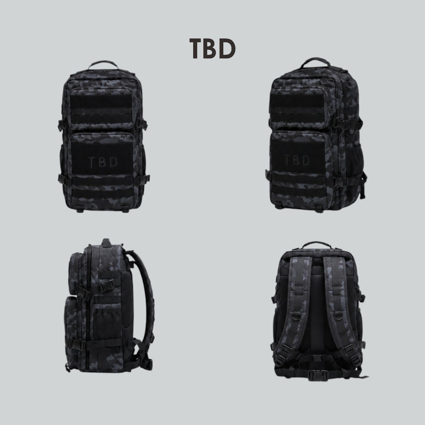 TBD Backpack 25 L - Grey Camo