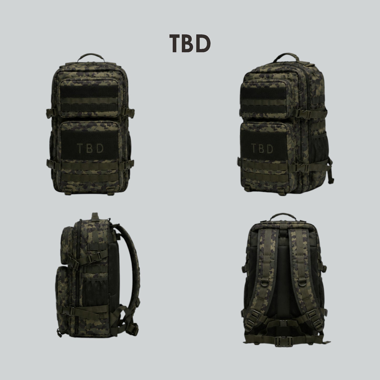 TBD Backpack 45 L - Camo Green