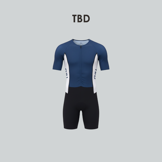 TBD Trisuit Short Sleeve - Blue